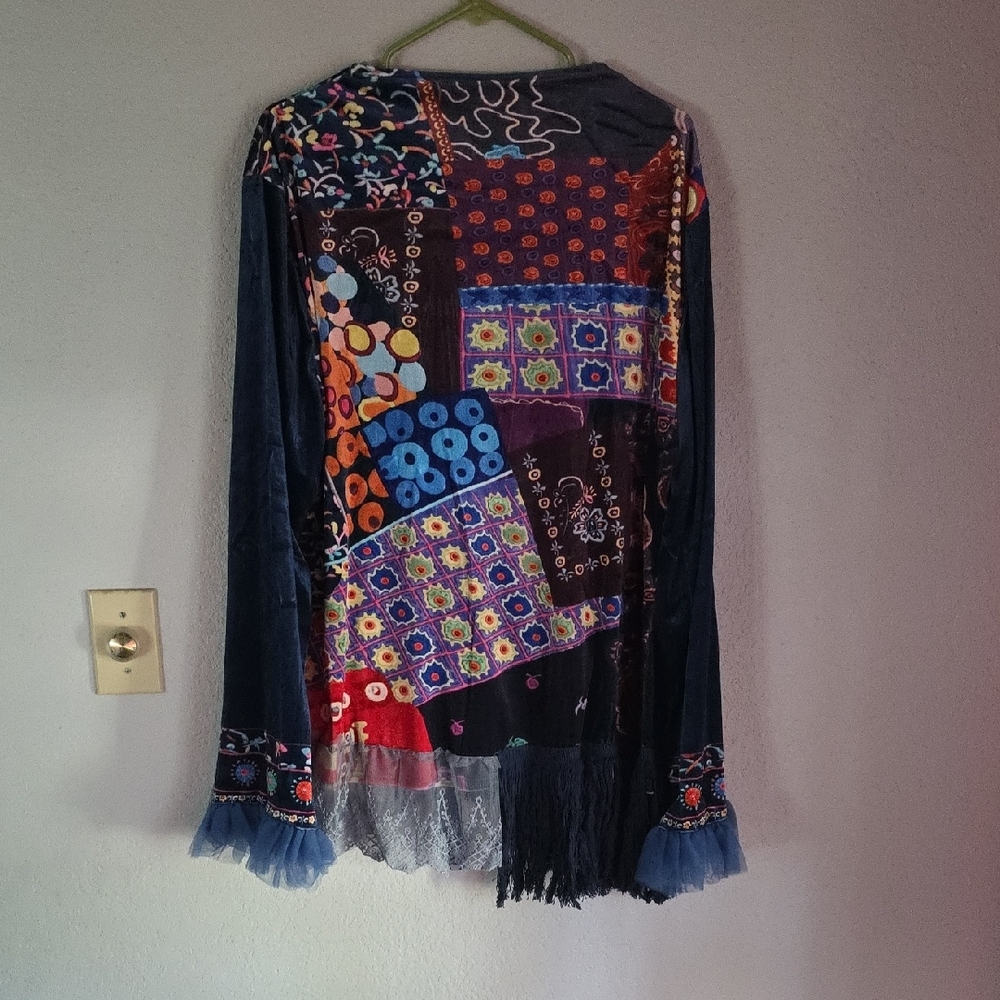 Bohemian Patchwork Jacket - image 2